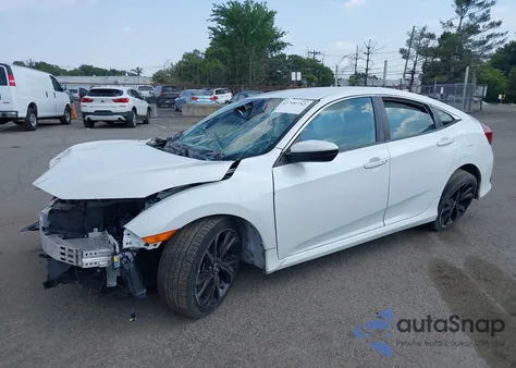 2019 Honda Civic Sport from USA, damaged, VIN 19XFC2F85KE033273